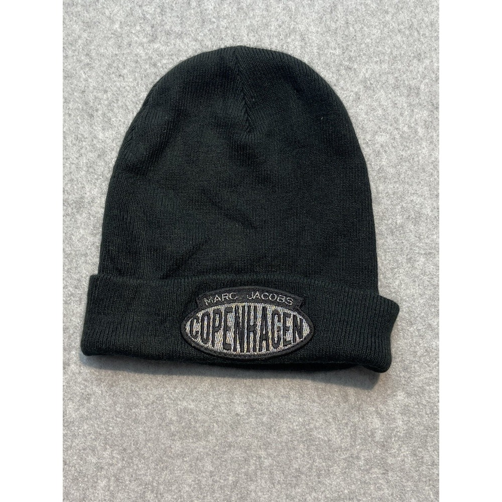 Marc Jacobs Black Beanie‎ COPENHAGEN Winter Hat Taupe